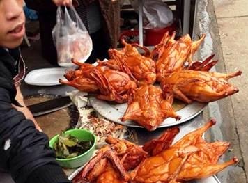 Hãi hùng công nghệ 'ướp vàng' cho gà, vịt quay